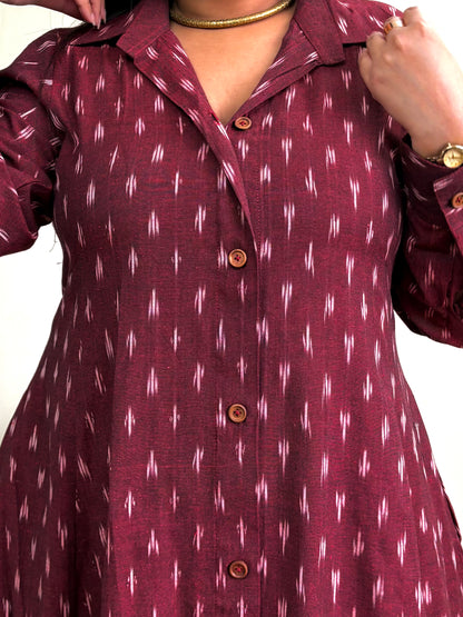 Mahogany Extra Flare Shirt