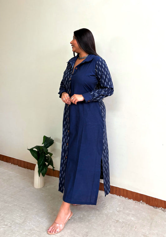 Oxford Blue Straight Shirt