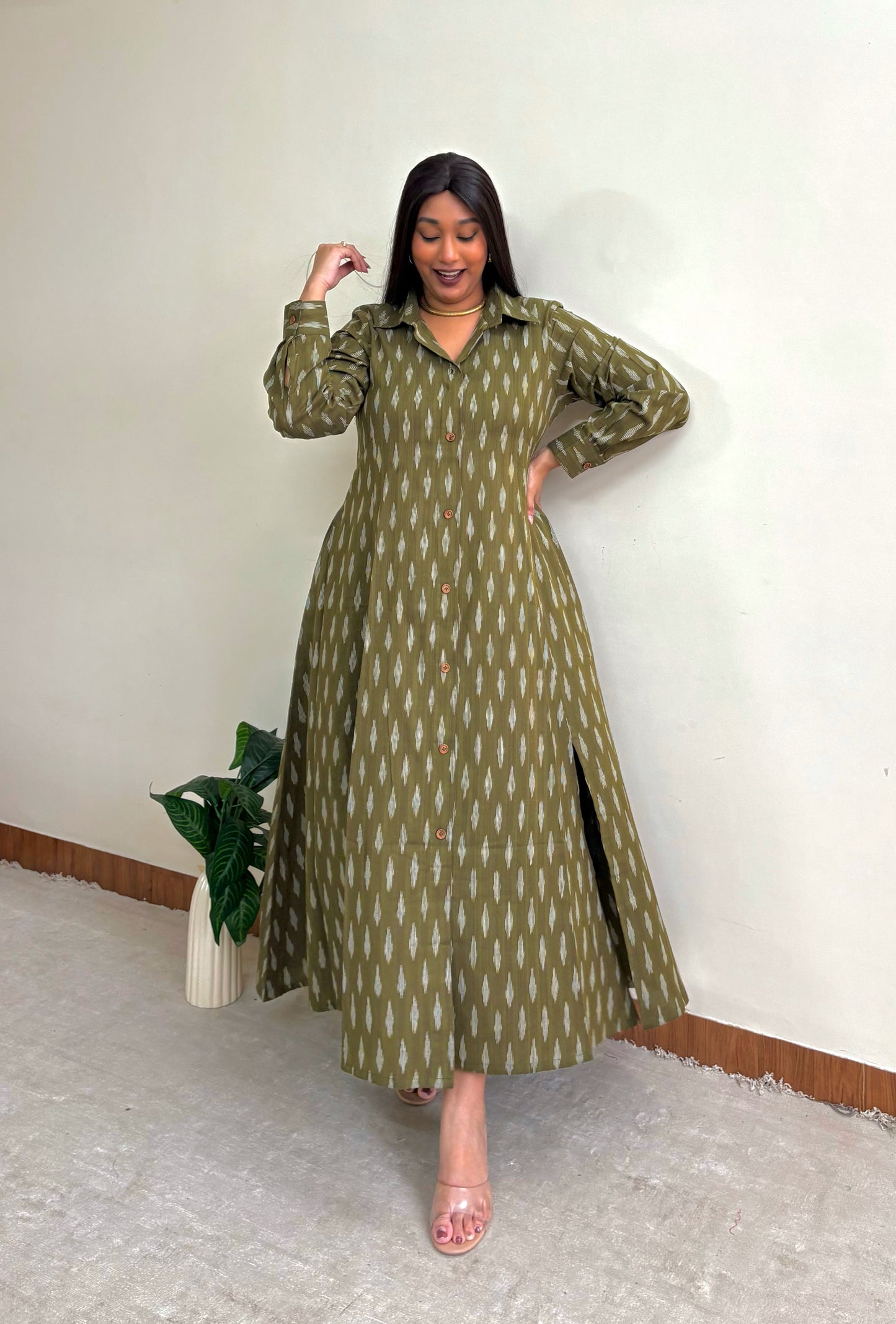 Sage Extra Flare Shirt (S)