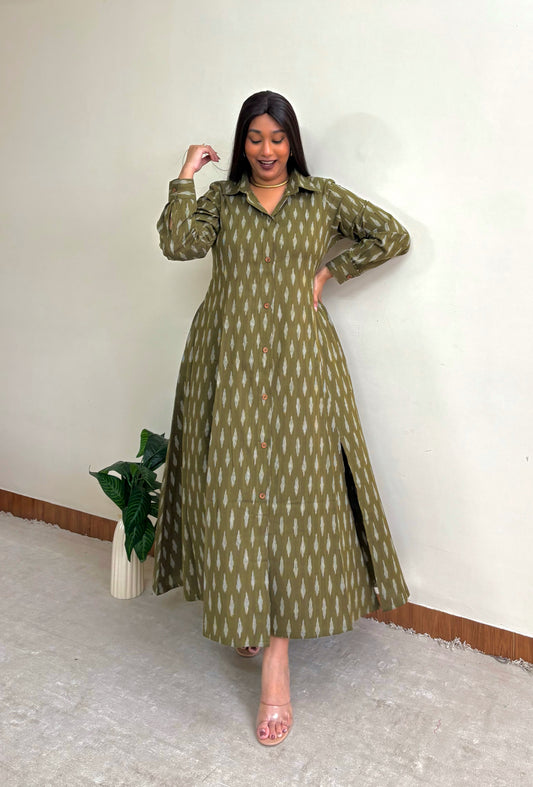 Sage Extra Flare Shirt (S)