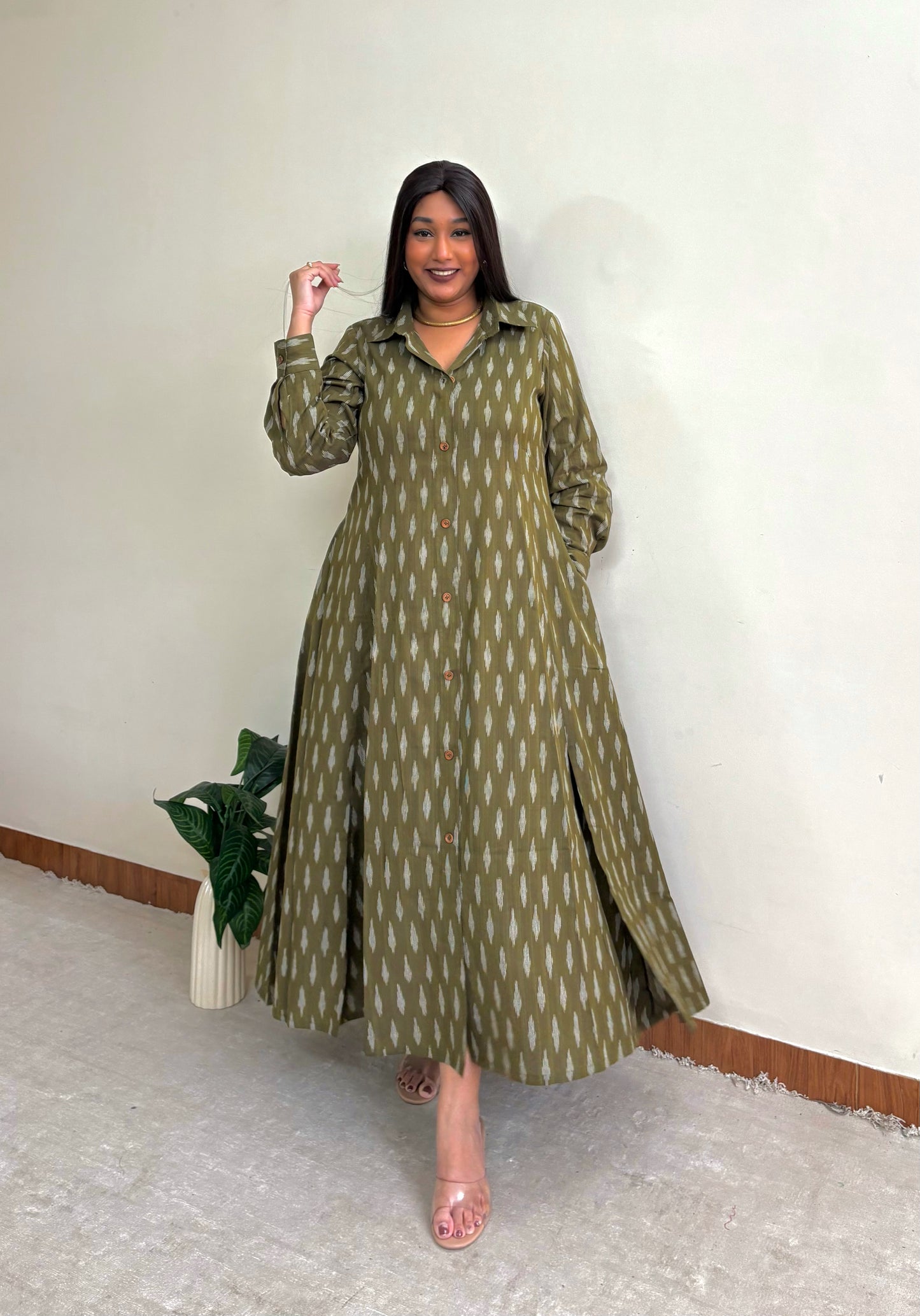 Sage Extra Flare Shirt (S)