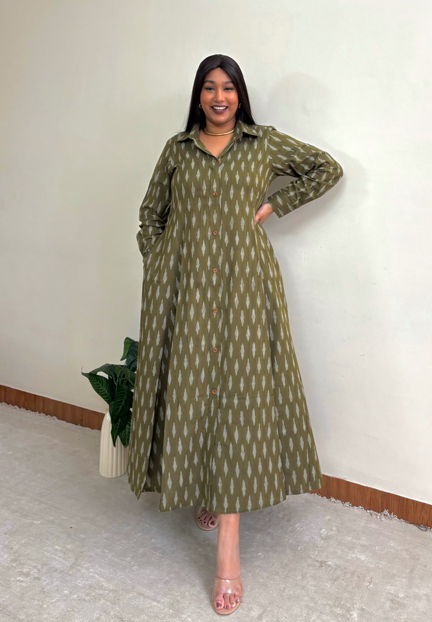 Sage Extra Flare Shirt (S)