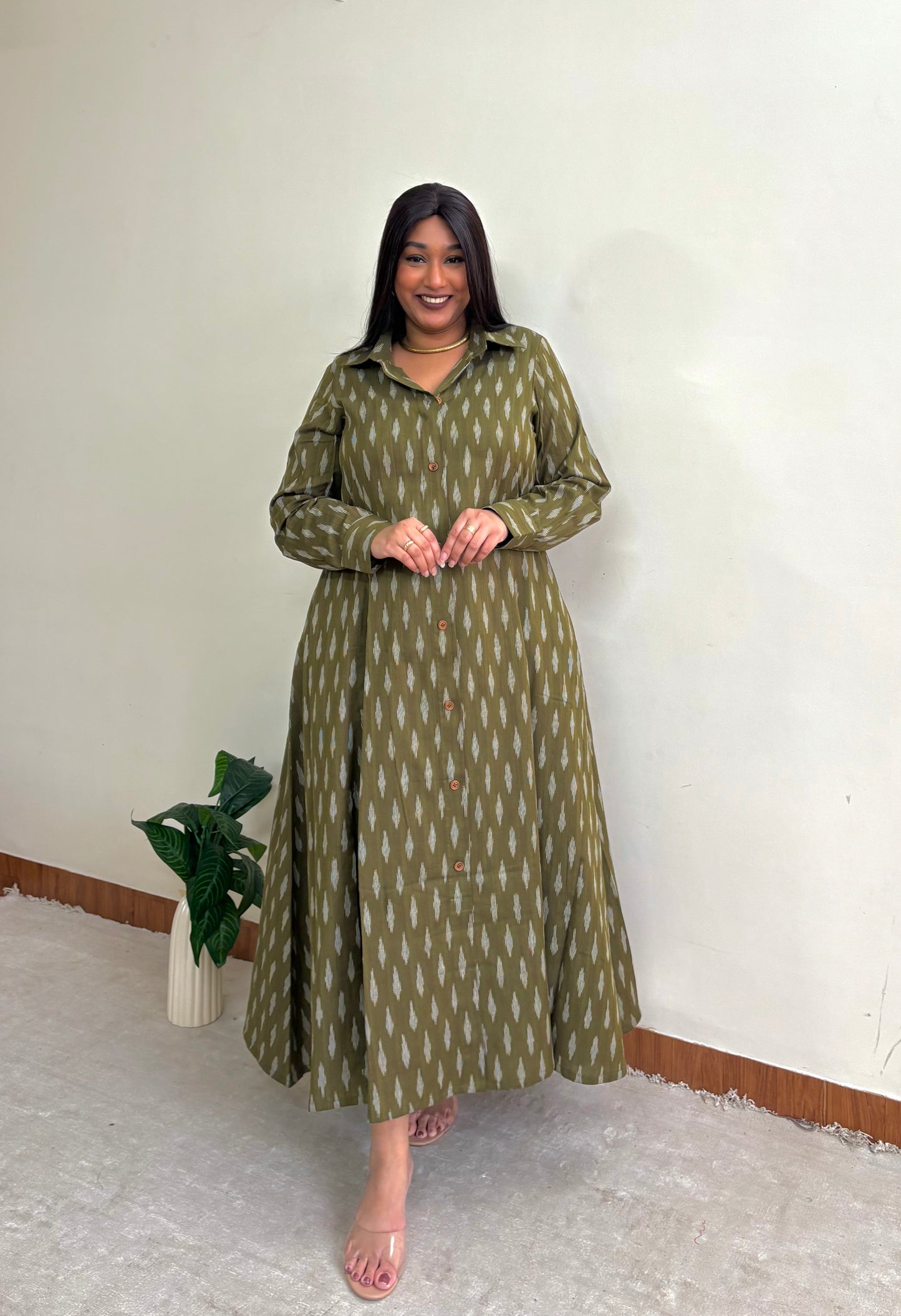 Sage Extra Flare Shirt (S)