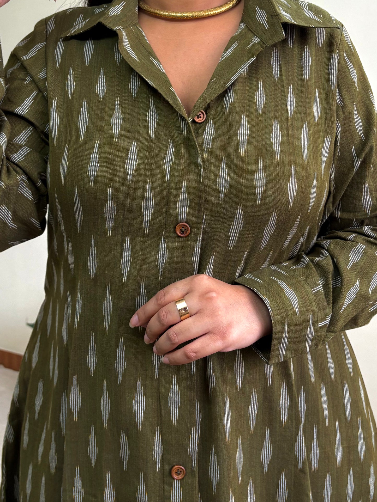 Sage Extra Flare Shirt (S)