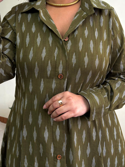 Sage Extra Flare Shirt (S)