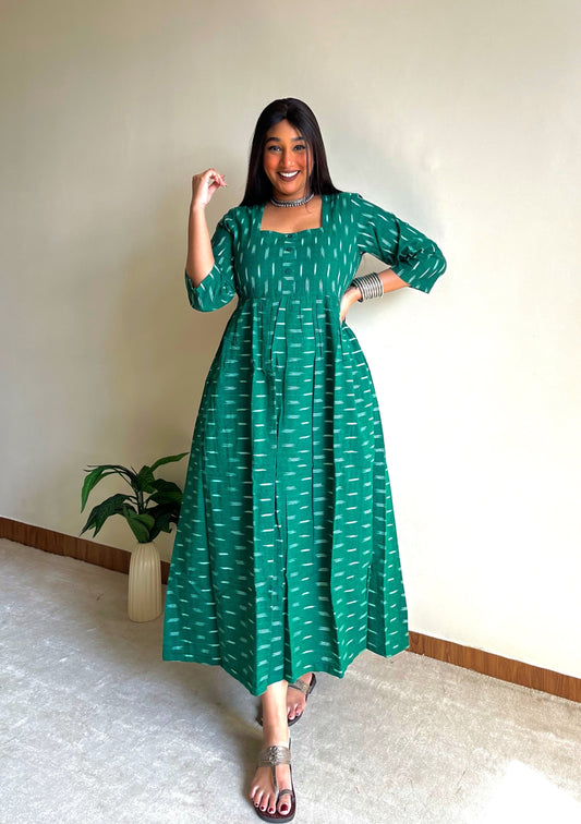 Evergreen Maxi Dress (S)