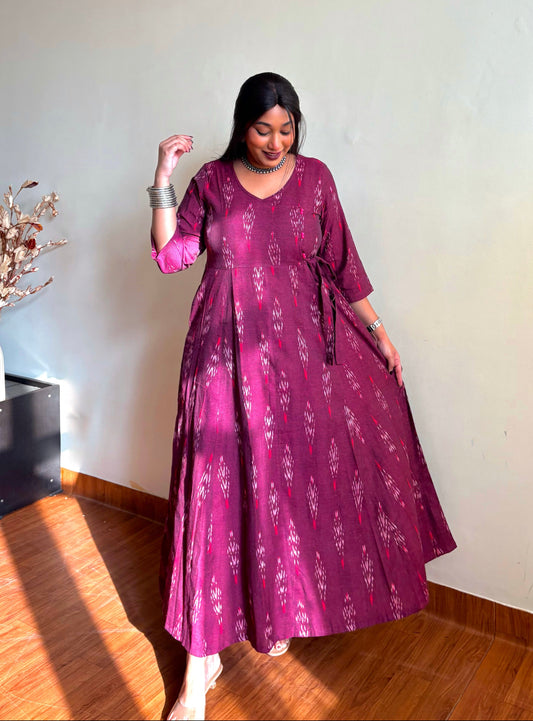 Ruhani Angrakha Dress