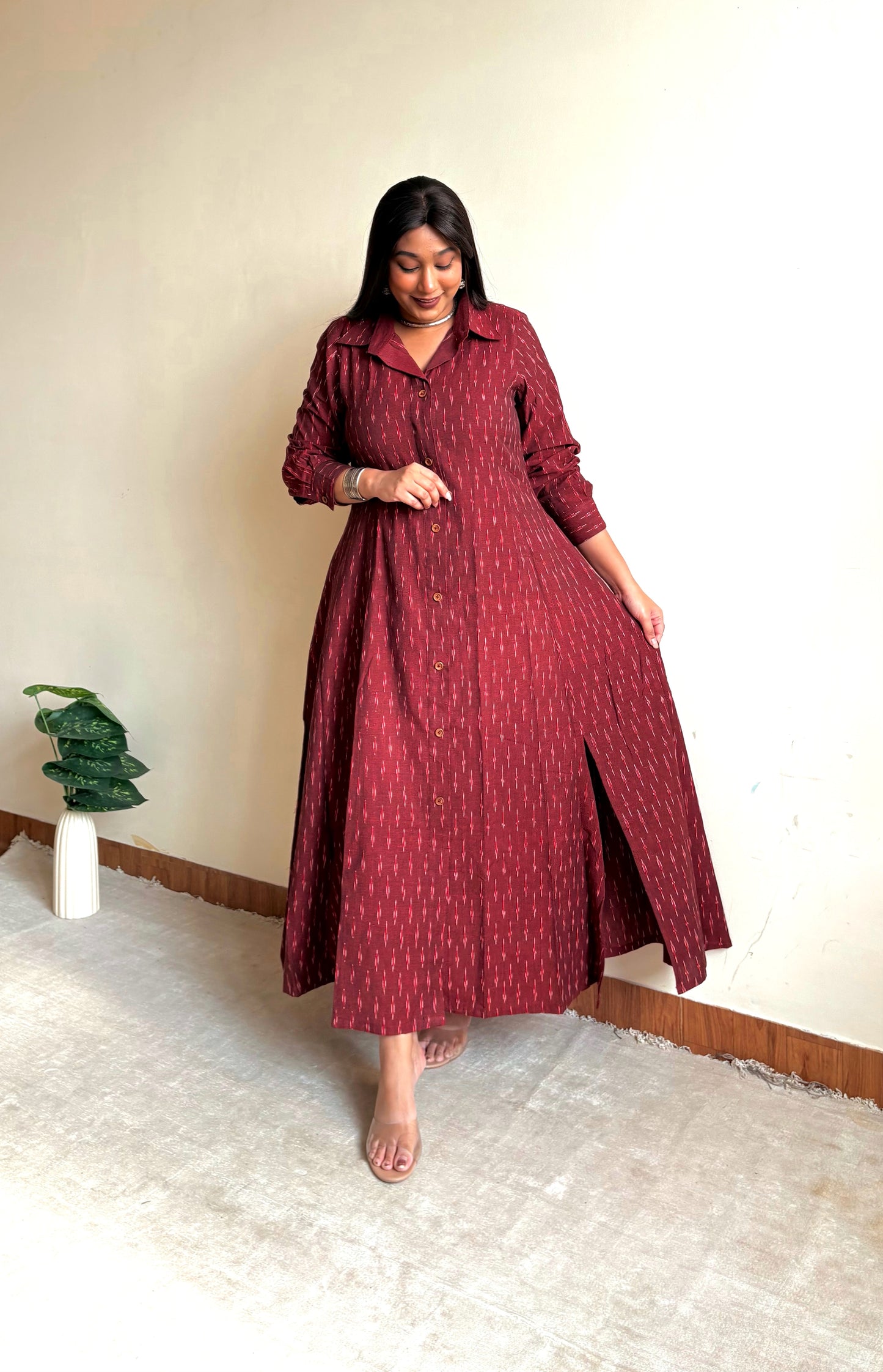 Mahogany Extra Flare Shirt