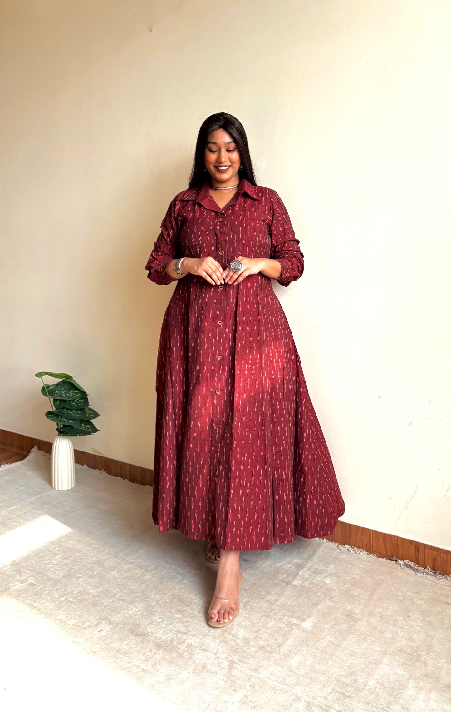 Mahogany Extra Flare Shirt