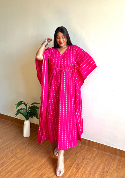 Gulabi Katha Kaftan (S)