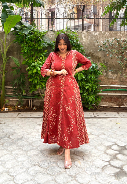 Raha Patchwork Dress