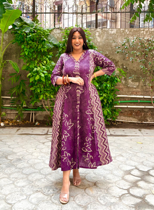 Ifrah Patchwork Dress