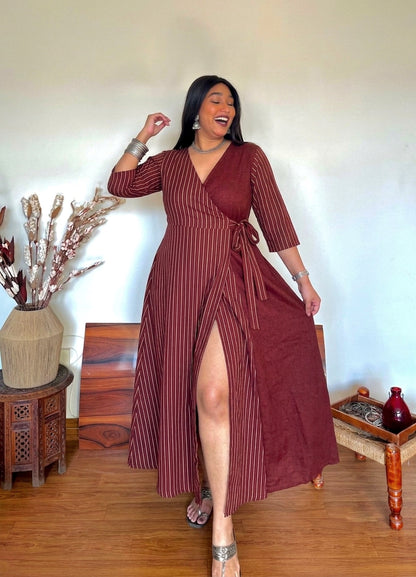 Eva Wrap Dress