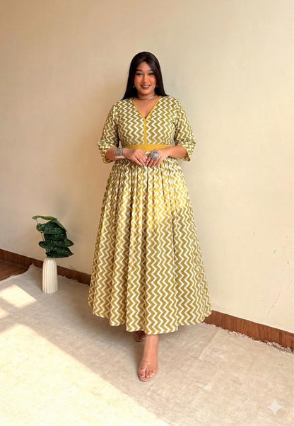 Rida Fit & Flare Dress