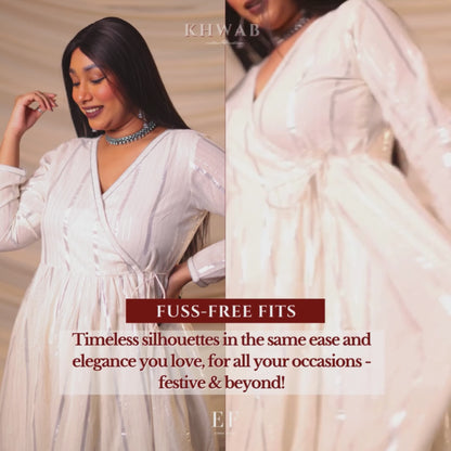 Adina Pearl Wrap Dress